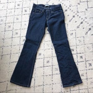 Levi’s 518 super low flare jeans